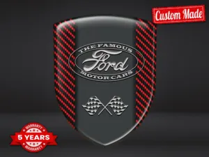 Ford Adesivi Paraurti Auto su Misura Stile Lusso Premium